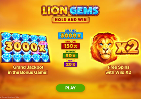 Lion Gems: Hold and Play – Avis et Test de la Machine a Sous