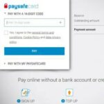 faites un dépot avec votre carte prepayée paysafecard