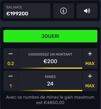 la fonction d'encaissement du jeu coin miner