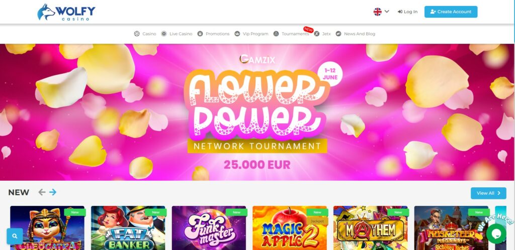 Wolfy casino avis et test par datslots