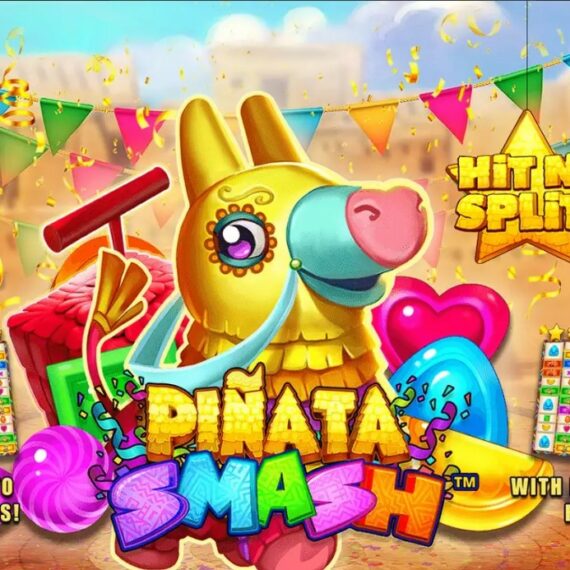 Pinata Smash : Gain x10 000 et bonus en cascade !