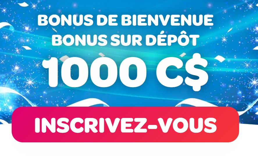 bonus de bienvenue de spin casino