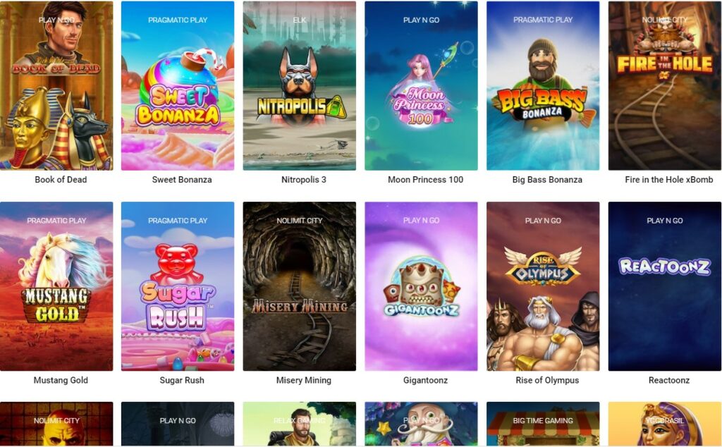 le catalogue des machines a sous sur Thrills est plus que complet avec plus de 1600 slots