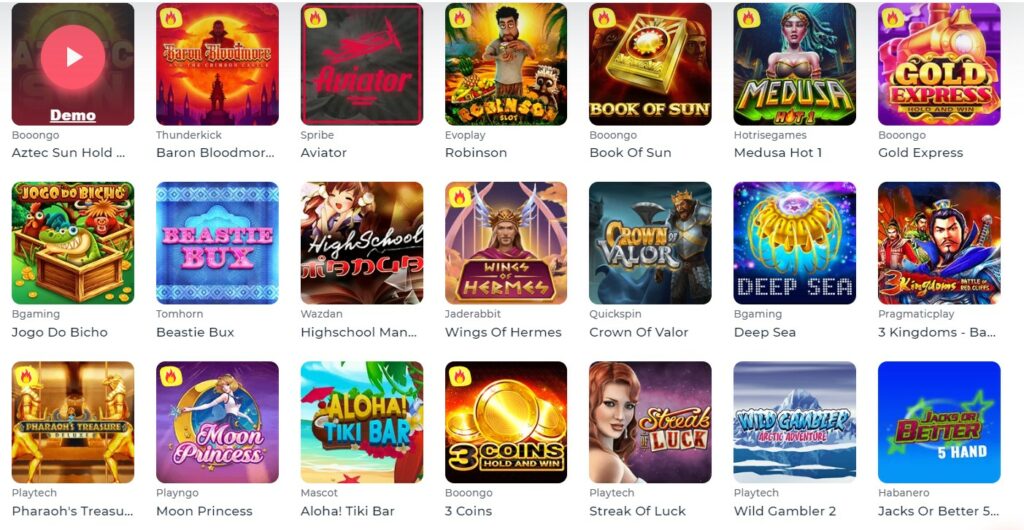 les machines a sous de yoju casino sont bien organisees et faciles a trouver