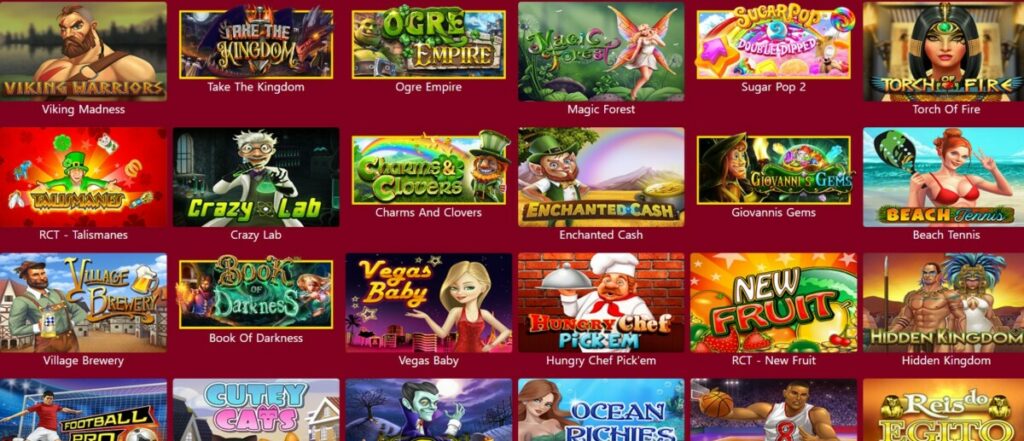 Casino Eagles propose une belle selection de slots