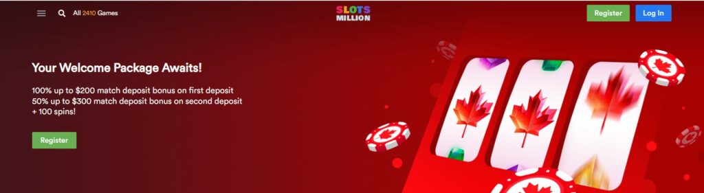 Slots Million - Revue complete et honnete par DatSlots