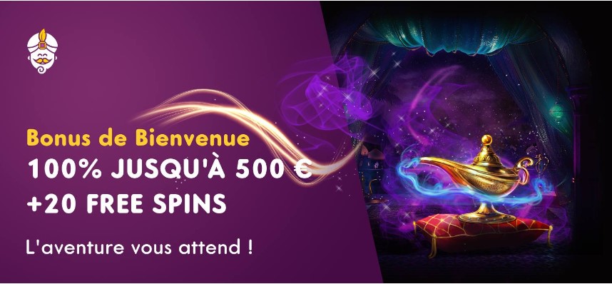 le bonus de bienvenue de wild sultan est assez classique
