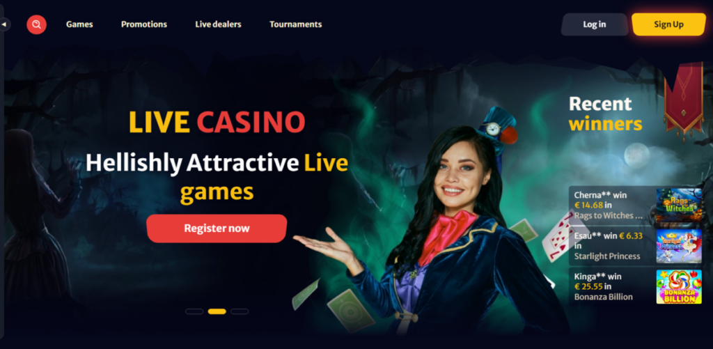 HellSpin casino dogecoin