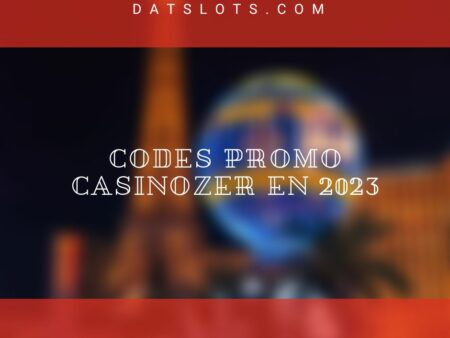 Codes promo Casinozer en 2023